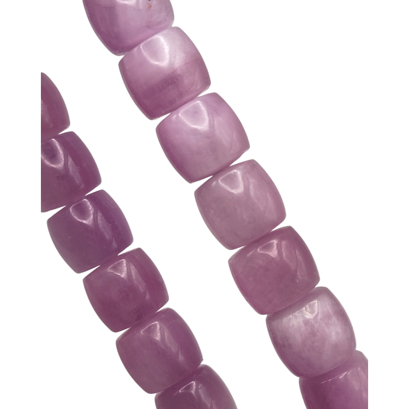 Superior Kunzite Drum Bracelet